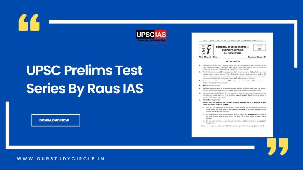 Raus Ias Prelims Test With Solutions Pdf Upsc Ias